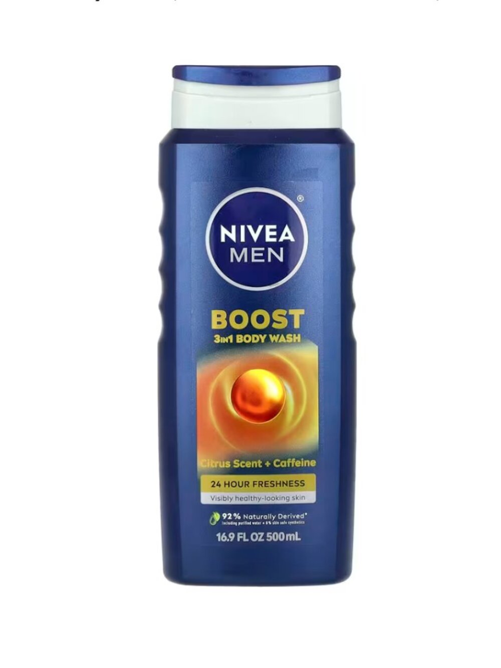 $4 When Bundled – NIVEA Men Boost 3-In-1 Body Wash NEW | Citrus + Caffeine